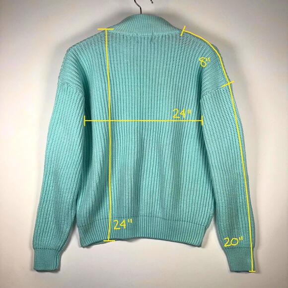Vintage Sport Carriage Court Mint Sweater - Size 6/8 - Picture 7 of 7